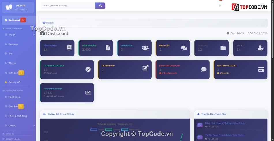 website đọc truyện,nền tảng truyện VIP,CMS quản trị truyện,tích hợp thanh toán,giao diện responsive,tối ưu SEO truyện